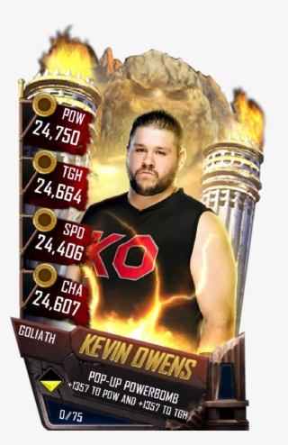 Kevinowens S4 20 Goliath - Wwe Supercard Goliath Cards #5762236