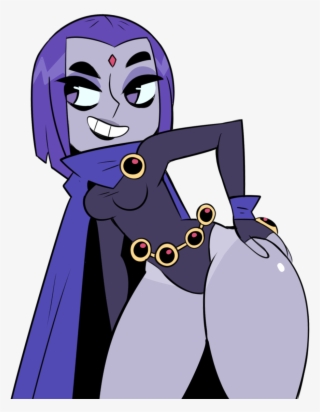 Fictional Character Purple Cartoon Vertebrate Violet - Raven From Teen Titans #5762384