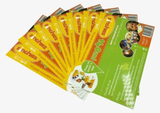 Custom Printed Folded Paper Header Card - Graphic Design #5763312