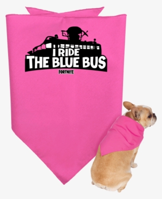 Fortnite Bus Doggie Bandana - Customcat Hustle Until - Doggie Bandana Wht #5764064