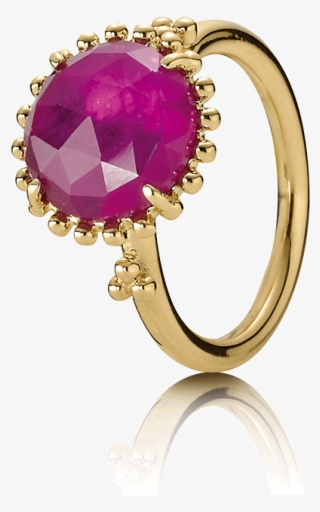 14ct Gold Ring With Pink Sapphire Item No - Ring #5764644