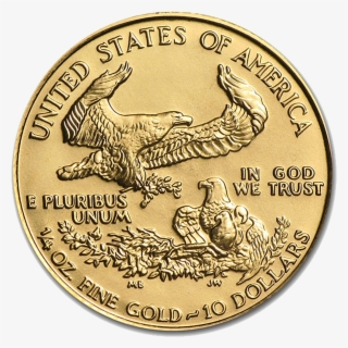 Pre-owned Usa Eagle 1/4oz Gold Coin - American Gold Eagle #5765290