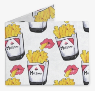 Carteira Fumando Batata Frita De Veado Haterna - French Fries #5765297