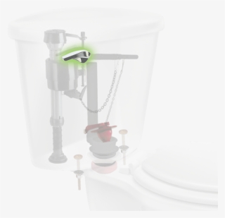 Tank Levers Flush The Toilet - Fluidmaster 404lgrp3010 Water Saving Complete Kit W/flush #5765627