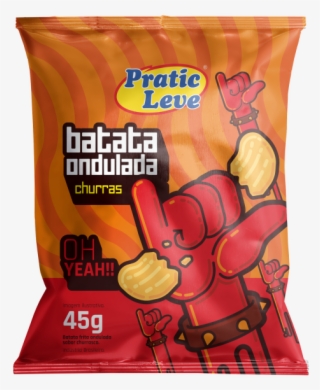 Batata Ondulada Churrasco - Batata Ondulada Pratic Leve Sabores 45g #5765753