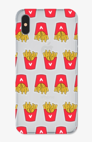 Case Transparente I Love Batata Frita De Andréa Correiana - Mobile Phone Case #5766197