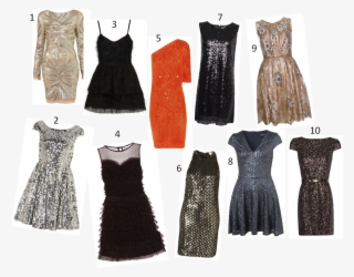 Sequins Your Way Into 2013 - New Year's Eve Skater Dress #5766968