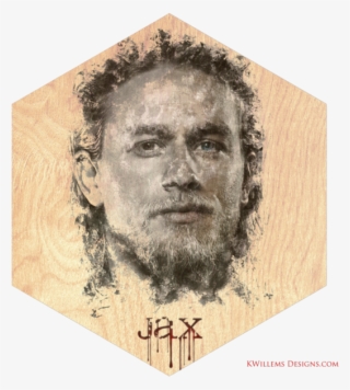 This Charlie Hunnam Premium Wood Art Print Is The Most - Charlie Hunnam #5767090