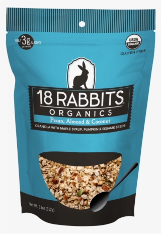 Pecan, Almond & Coconut Granola - 18 Rabbits Organic Felicitas Granola, Vanilla, Cherry #5767703