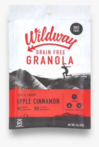 Grain-free Granola Snack Pack - Wildway Grain-free Instant Hot Cereal: Cinnamon Roll #5768211