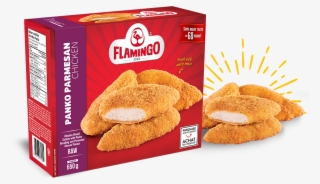 Recipe Panko Parmesan Chicken Breast Ceasar Salad - Flamingo Chicken Strips #5769218