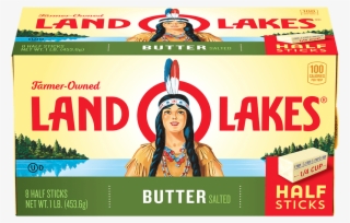 Salted Butter In Half Sticks - Land O Lakes Sweet Cream Salted Butter #5769537