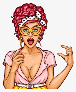 Pop Art Girl - Happy New Month Of July #5769984