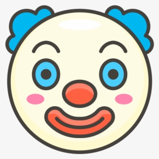 Clown Face Emoji - Emoji Badut #5770770
