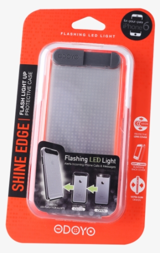Shineedge Flash Light Up For Iphone 6 / 6s - Odoyo Flashing Case For Iphone 6 - Neon Pink #5773511
