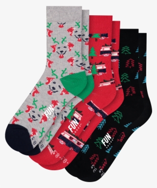 Fun Socks Boys And Girls Holiday Crew Socks - Sock #5774554