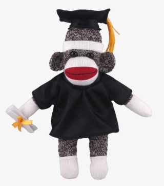 Original - Original Sock Monkey In Graduation Cap & Gown With #5775516