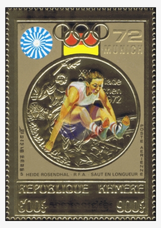 Gold Medalist At The 1972 Summer Olympics In Munich - Gold Medal #5776506