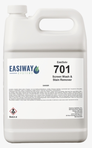 Easiway Easisolv 701 Screen Wash & Stain Remover - Easiway Supra Ink And Emulsion Remover For Screen Printing #5777088