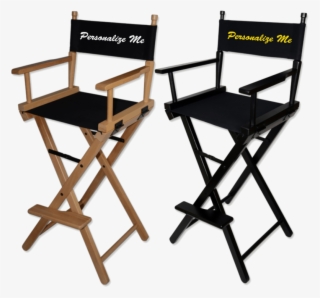 Director's Chair Transparent Png - Casual Home Directors Chair, Black | Folding Chairs #5778103