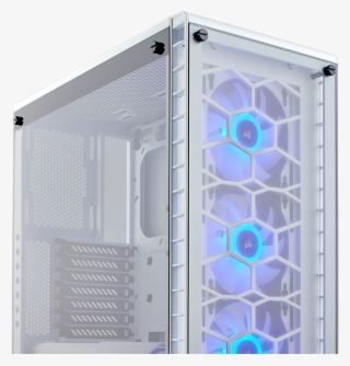 Crystal 460x Case - White Tempered Glass Pc Case #5778250