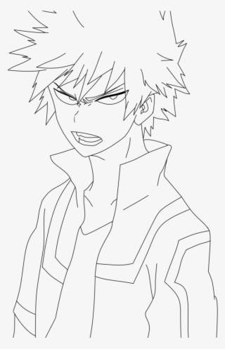 Bakugou Training Jumpsuit Lineart By Bushido10 - Training #5778334