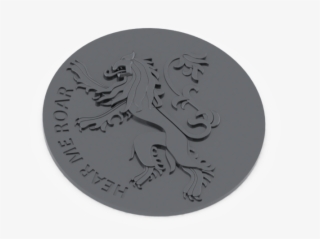 House Lannister Sigil 3d Print - Circle #5779224