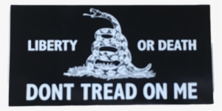 Liberty Or Death Stickerstickerthe Dixie Shop 14558758 - Dont Tread On Me Liberty #5781714