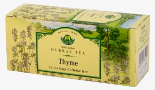 Thyme Leaves Tea, 25 Tea Bags - Birch Leaf Tea #5782111