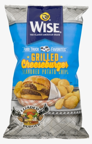 Wise Cheeseburger Potato Chips #5782435