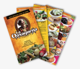 Taqueria La Oaxaqueña Menu - Flyer Taqueria #5783133