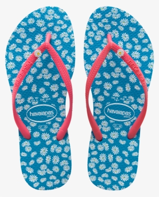 Havaianas Capri Blue Slim Sunny - Havaianas Slim Womens Sandals #5783294