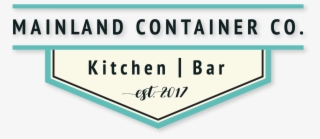 Navigation Logo - Mainland Container Co. Kitchen & Bar #5784314