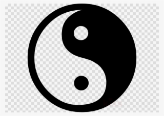 Yin Yang Sticker Clipart Sticker Decal Yin And Yang - Black Snooker Ball #5784376