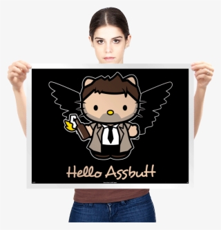 Misha Collins - Hello Assbutt - T Shirt #5784490