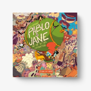 "a Strange Green Glow Is Coming From The Old House - Pablo Jane And The Hot Air Contraption #5784946