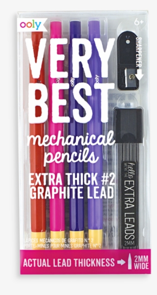 Ooly Mechanical Pencils - Very Best Mechanical Pencils Set Of 4 Cool Blues #5785993