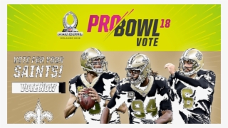 Vote Saints Players Into The Pro Bowl Until Thursday, - Pro Bowl Logo 2011 #5786686