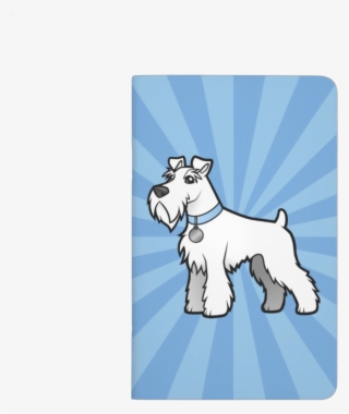 Cartoon White Schnauzer Journal - Schnauzer #5787083