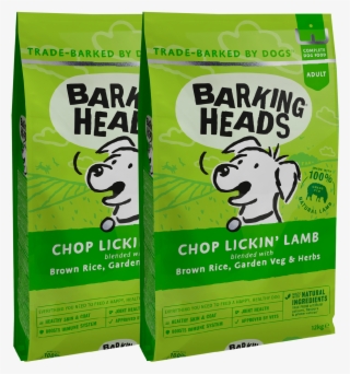 Chop Lickin' Lamb Dry Multi Buy - Barking Heads Dog Adult Bad Hair Day 12kg #5787683