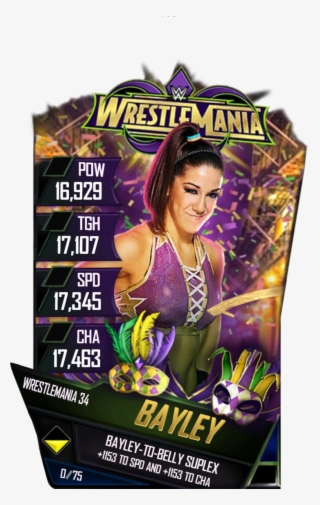 Bayley S4 19 Wrestlemania34 - Wwe Wrestlemania Xxvii (2011) #5788140