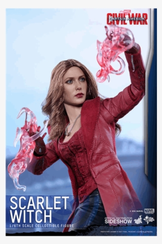 1 Of - Captain America Civil War Hot Toys Scarlet Witch #5790883