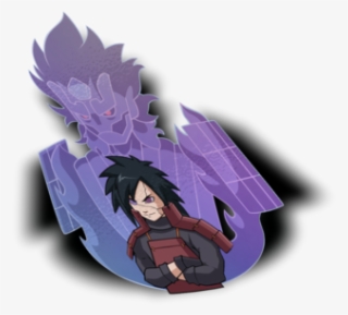 Madara Uchiha Susanoo Holographic "small" Sticker - Madara Uchiha #5791639