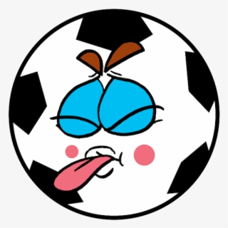 Soccer Football Emojis Express Yourself Messages Sticker - Emoji Sticker Hitam Putih #5792658
