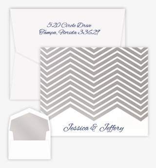 Foil-pressed Stationery From Giftsin24 - Montauk Triple Thick Folded Note Cards #5793442