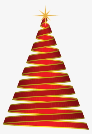 Christmas Tree Png - Christmas Ribbon Tree Png #5795953