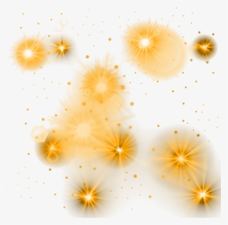 Yellow Glowing Lights Png #5796167