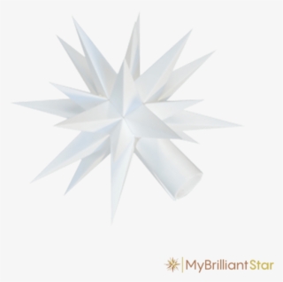 Original Herrnhut Plastic Star Chain, White, ~ 12 M - Herrnhut #5796335