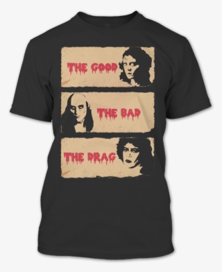 Cute Cheap 7b311 1487b A Black T-shirt With The Shopify - Rocky Horror Picture Show Shirt #5796626