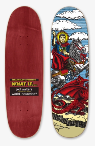 Big Thanks To Nick Halkias And Sean Cliver For The - 90's Skateboards Sean Cliver World Industries #5797737